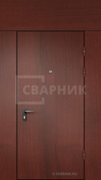 Дверь входная тамбурная с фрамугой ламинат — ламинат