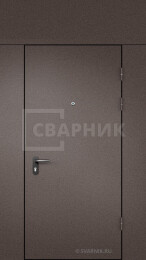 Дверь входная металлическая тамбурная с порошковым напылением